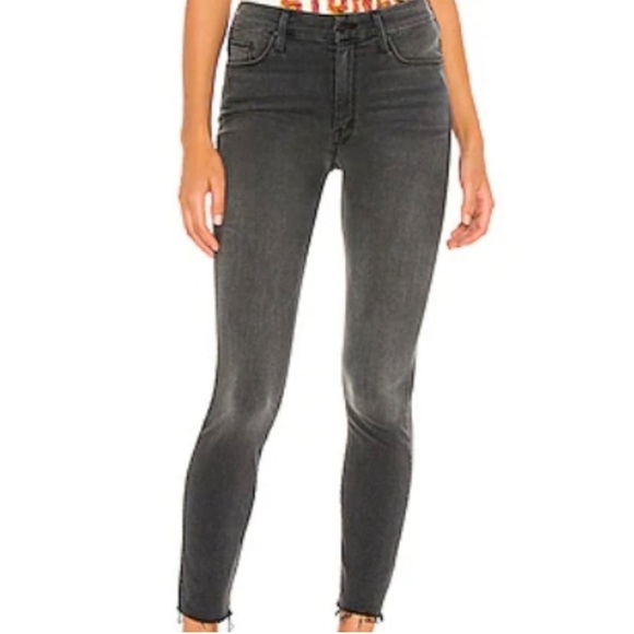 MOTHER Denim - MOTHER High Waisted Looker Ankle Fray Sharing Secrets